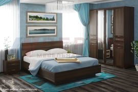 Спальня Карина - композиция 1 Акация Молдау - мебель ЛЕРОМ во Владивостоке