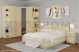 Спальня Карина - композиция 8 Ясень Асахи - мебель ЛЕРОМ во Владивостоке