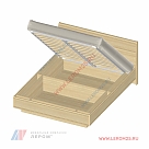 Кровать КР-1003-СК (160х200) - мебель ЛЕРОМ во Владивостоке