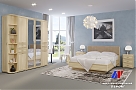 Спальня Карина - композиция 3 Ясень Асахи+велюр - мебель ЛЕРОМ во Владивостоке
